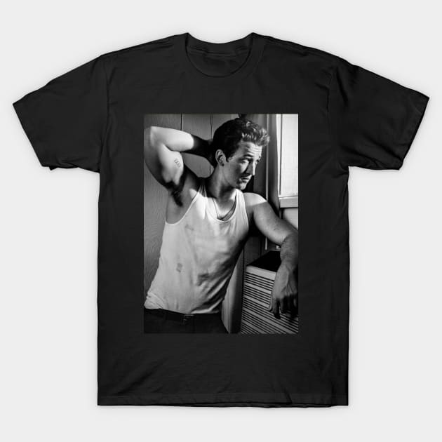 Miles Teller hot black and white T-Shirt by Athira-A